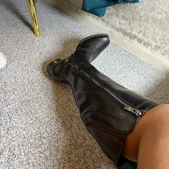 Paul Green munchen forever Moro strnap boots leather brown size 10 almost new - Picture 5 of 9